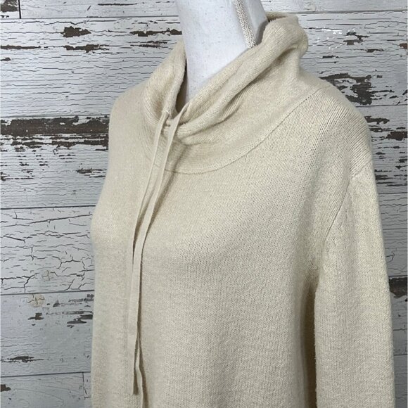 CABI Hope Pullover Cowl Neck Sweater Beige Sz XS #4603 EUC - Picture 3 of 5